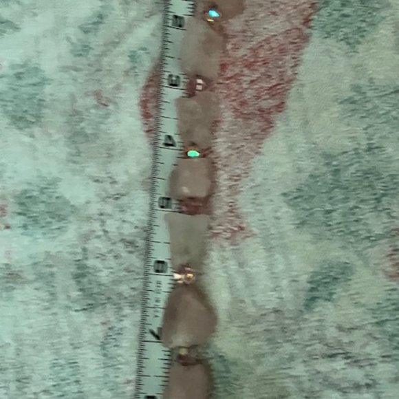 Unique Upcycled Cowboy Boot Purse W/Pink Quartz - Picture 6 of 12